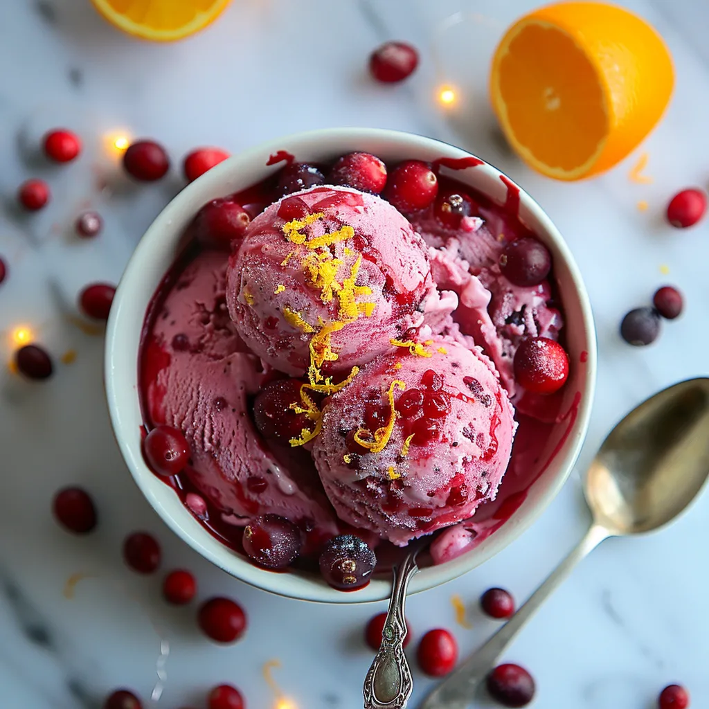 A bowl of red berries and orange slices.