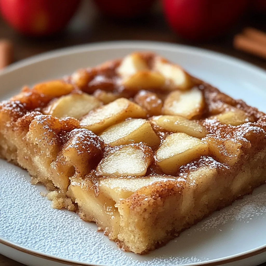 A slice of apple pie on a white plate.