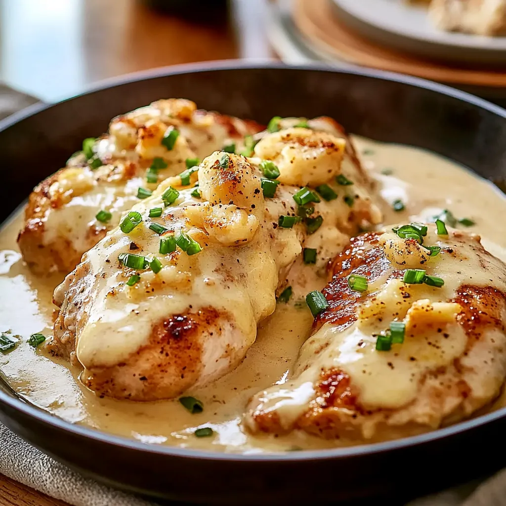 A plate of food with chicken and cheese.