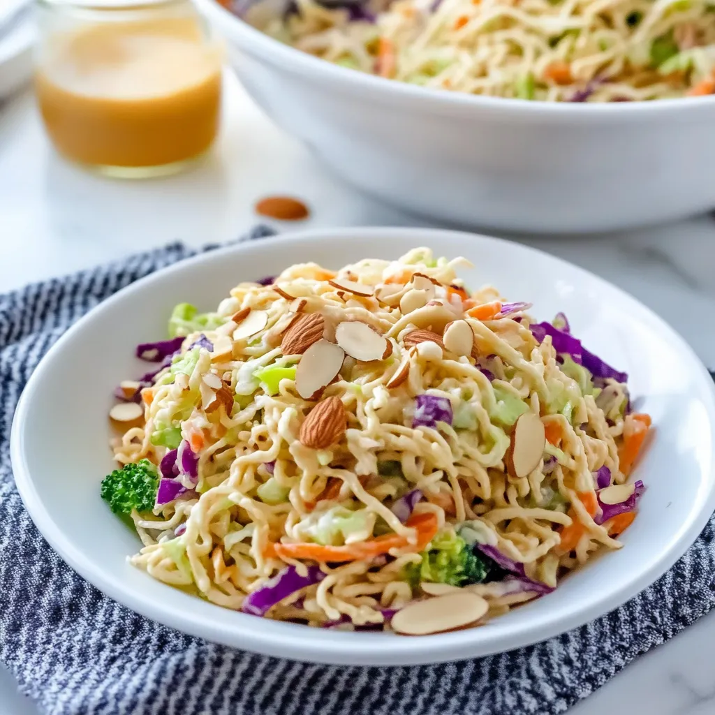 A bowl of noodles with vegetables and nuts.