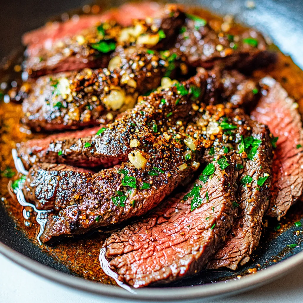 A plate of meat with pepper and onions.