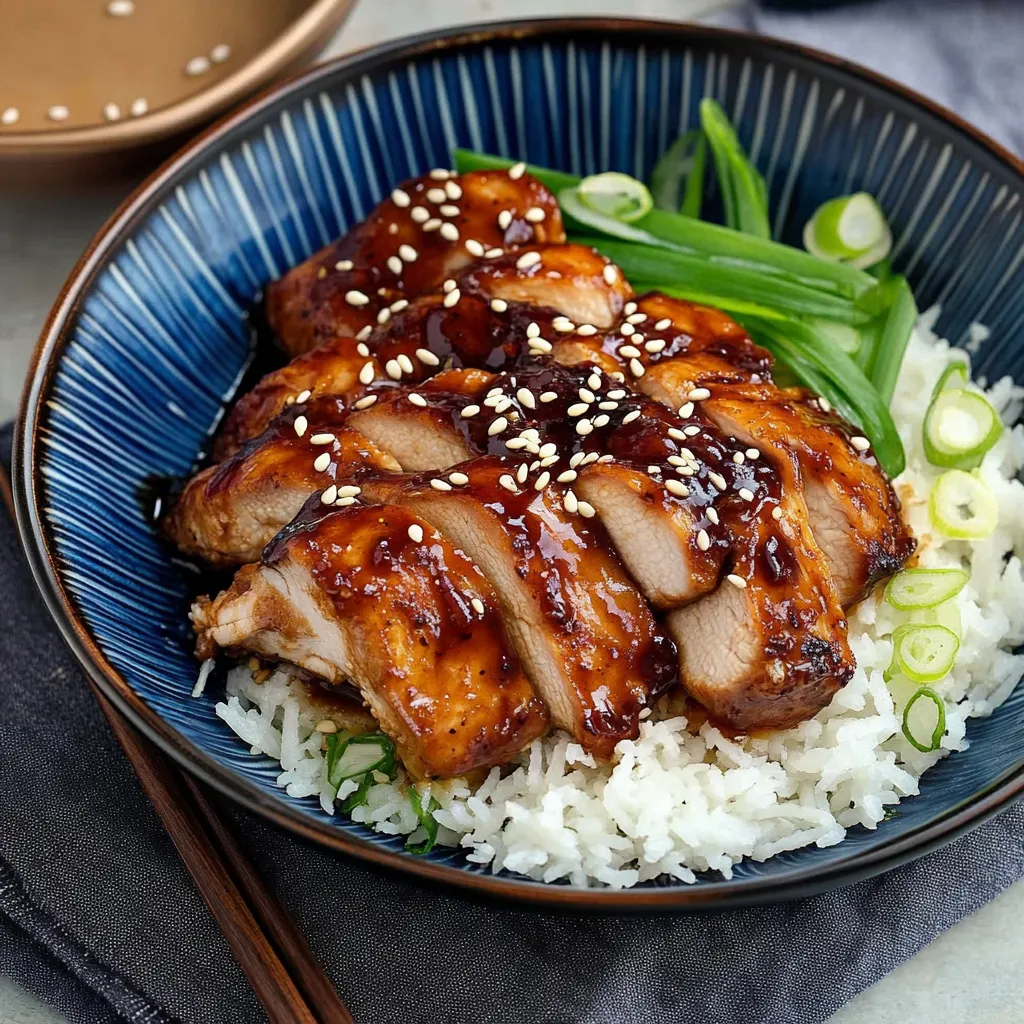 A plate of food with rice and meat.