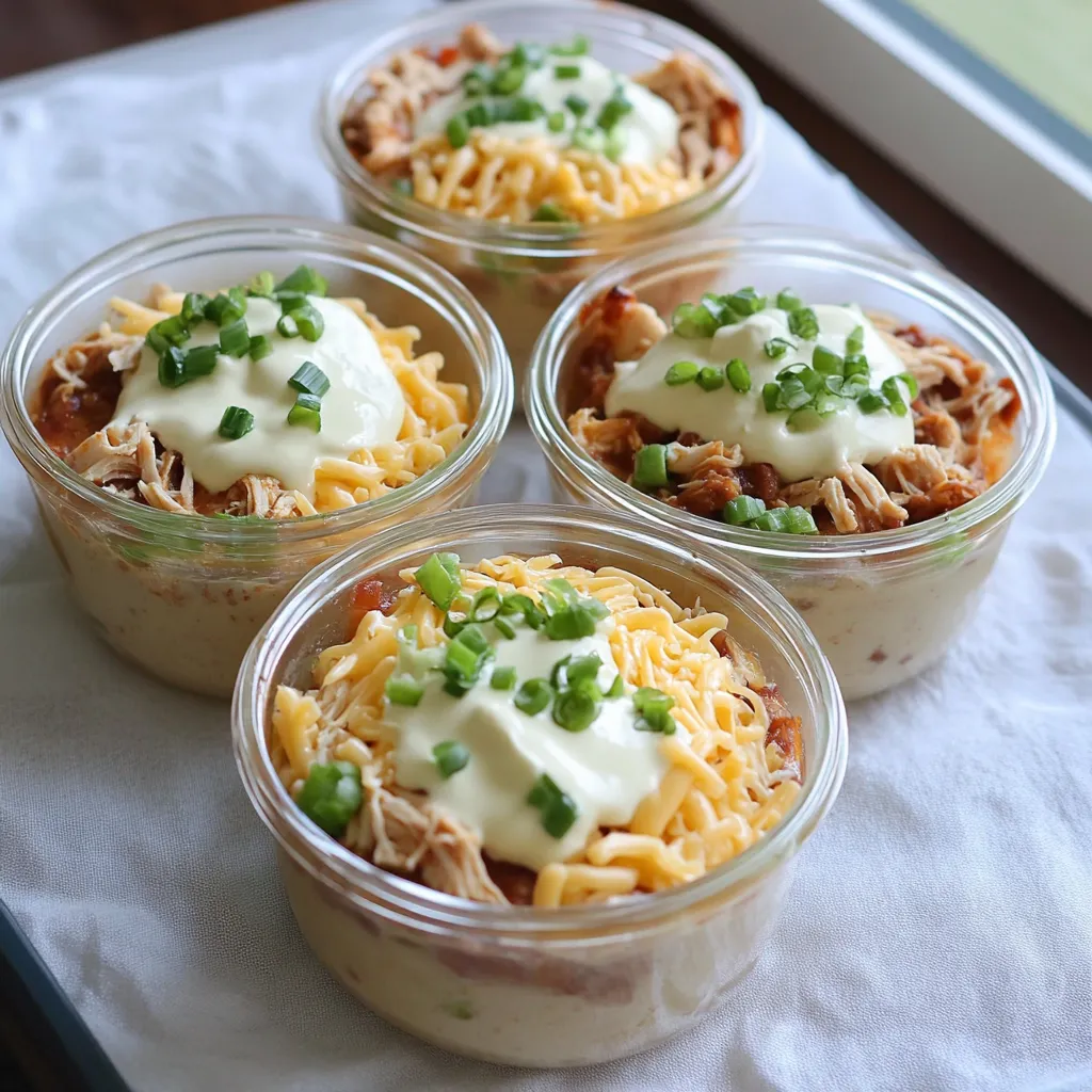 Four bowls of food on a table.