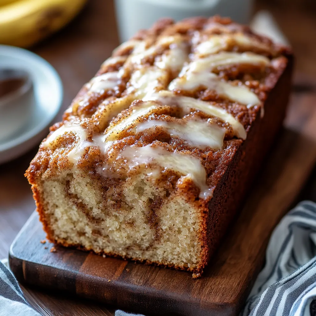 A loaf of bread with a glaze on top.