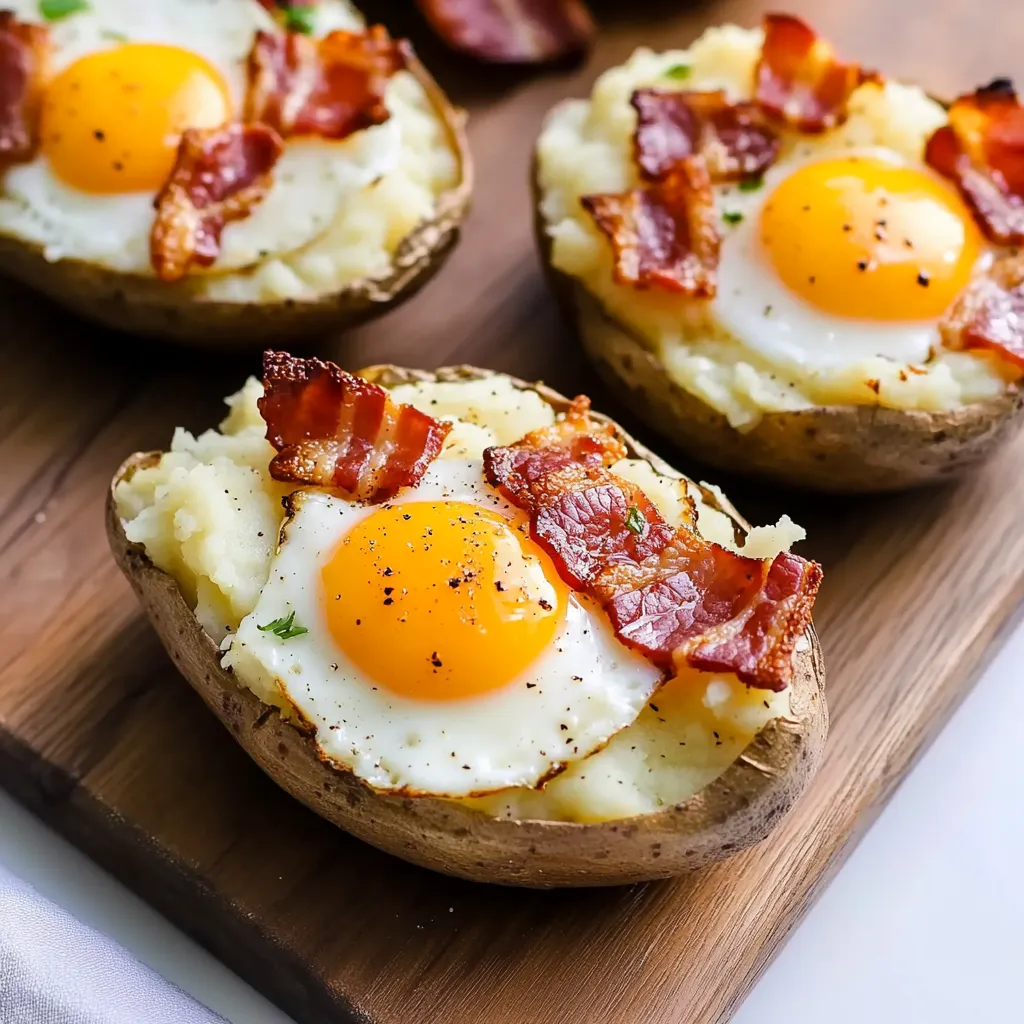 Bacon and egg potatoe.