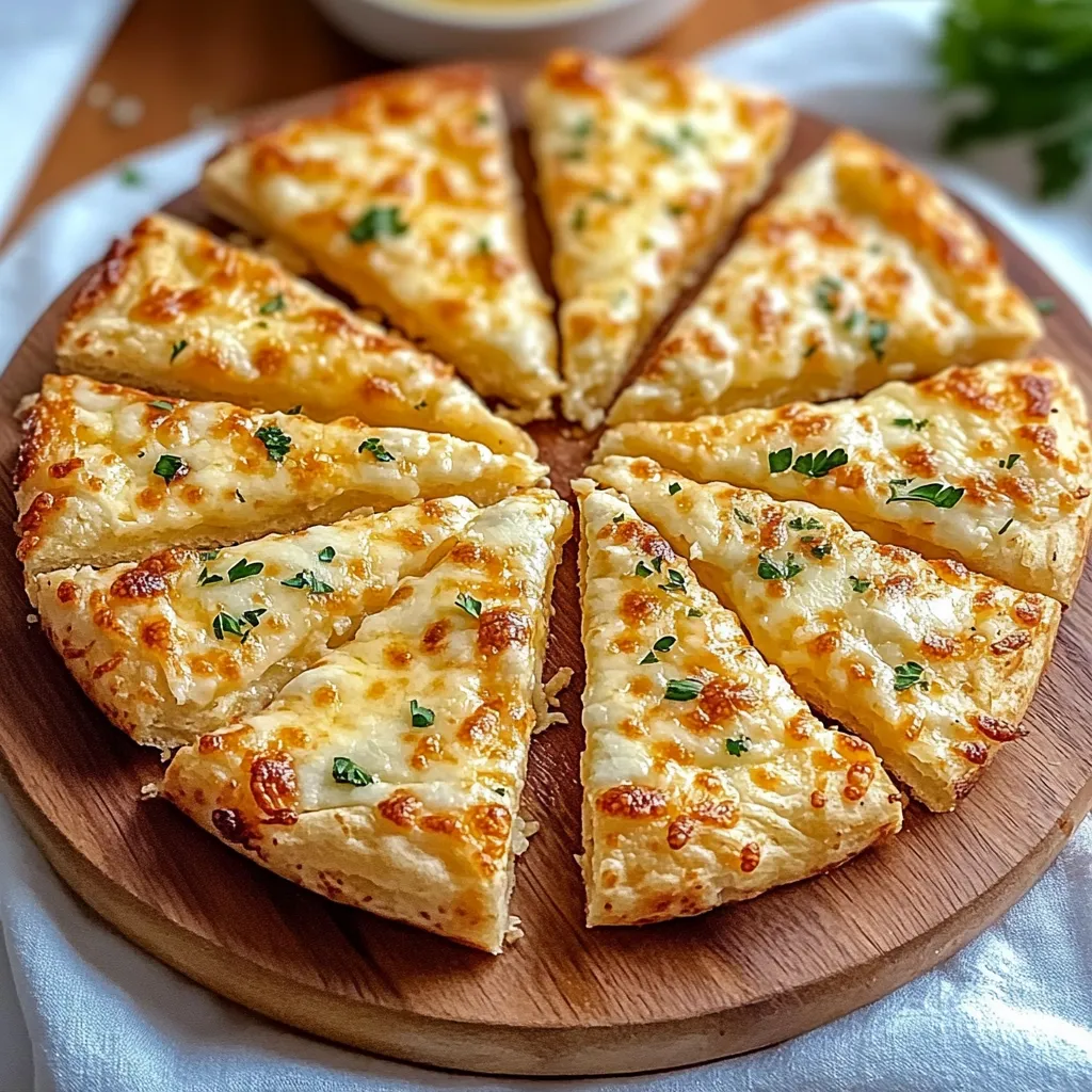 A pizza cut into slices.