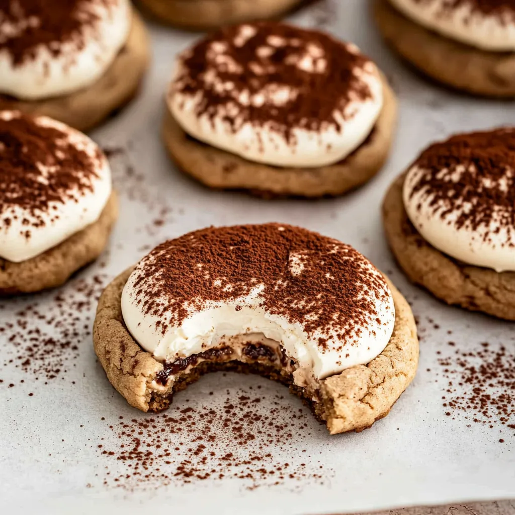 A cookie with white frosting and chocolate sprinkles.