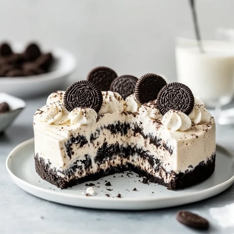 A slice of cake with chocolate and white icing.